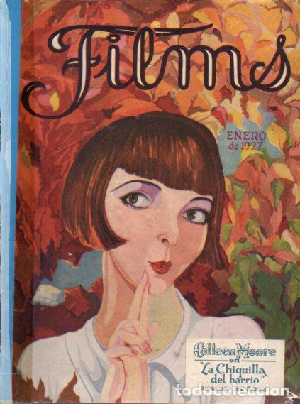 Outros artigos de papel: LAMINA V55403: Colleen Moore portada de la revista Films 1927