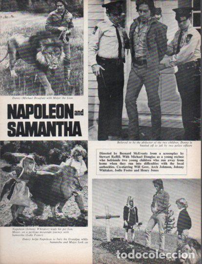 Outros artigos de papel: LAMINA V55381: Michael Douglas in Napoleon and Samantha