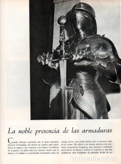 Collectionnisme Papier divers: LAMINA V55635: Armadura con espada del Museo Lazaro Galdiano