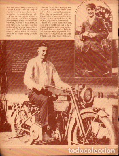 Collectionnisme Papier divers: LAMINA V55432: Teenaged Gary Cooper