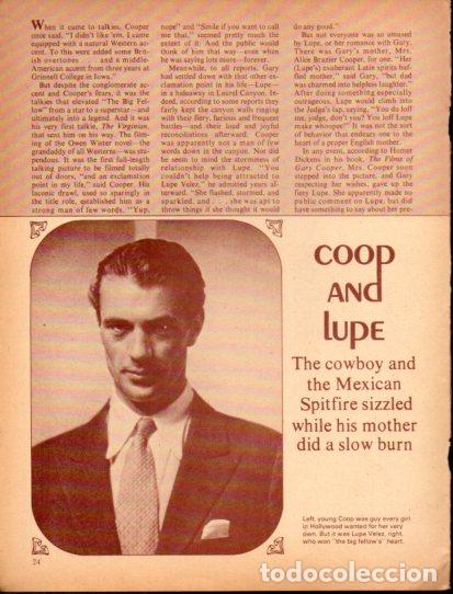 Collectionnisme Papier divers: LAMINA V55437: A young Gary Cooper