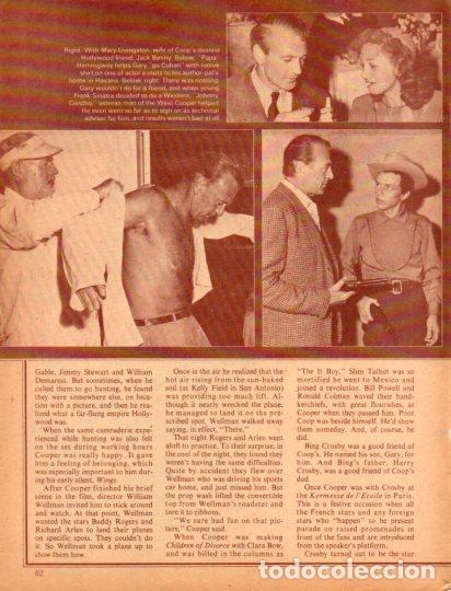 Collectionnisme Papier divers: LAMINA V55453: Gary Cooper and Frank Sinatra