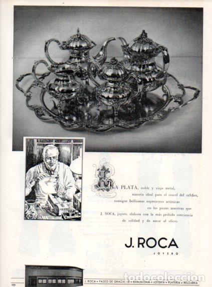 Collectionnisme Papier divers: LAMINA V55724: Publicidad J. Roca joyero