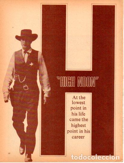 Collectionnisme Papier divers: LAMINA V55446: Gary Cooper in High Noon