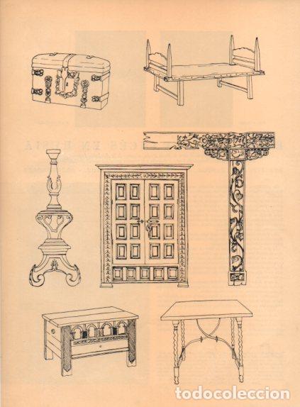 Collectionnisme Papier divers: LAMINA V55749: Mueble colonial hispanoamericano