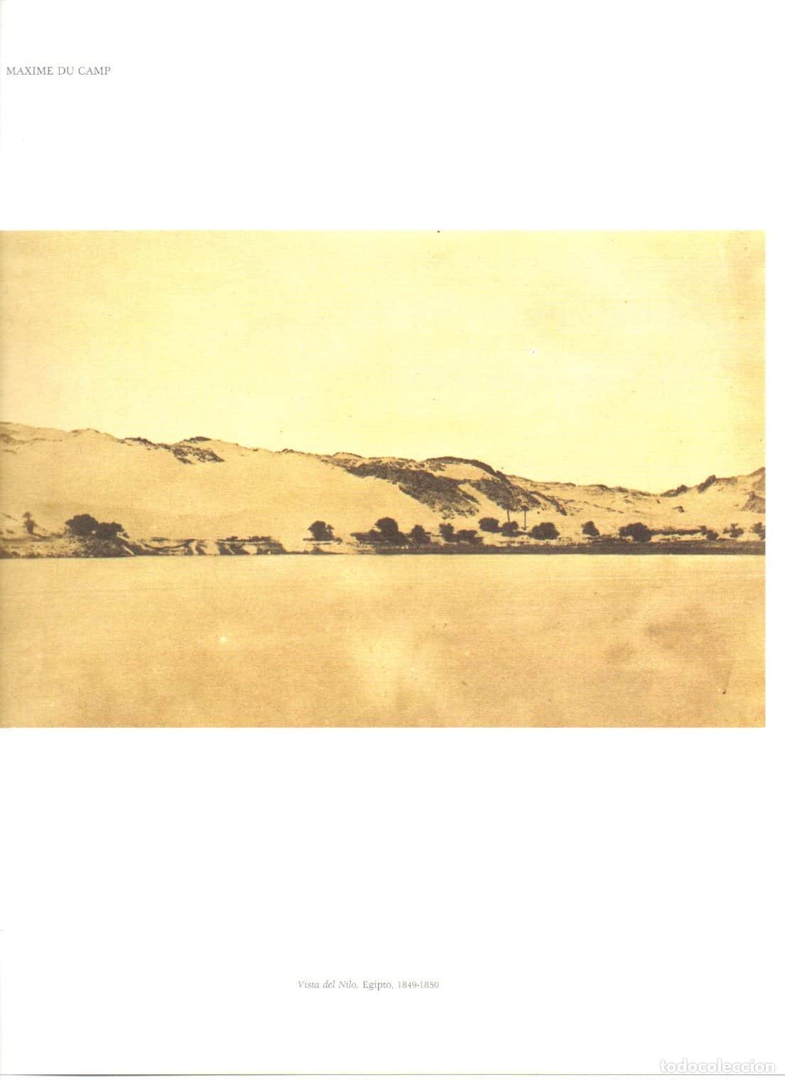 Collectionnisme Papier divers: LAMINA V55492: Vista del Nilo por Maxime du Camp