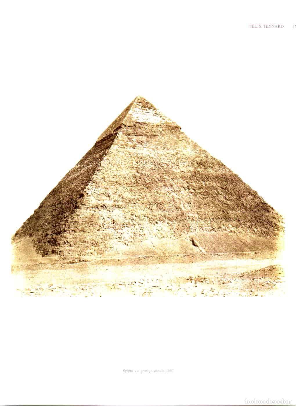 Altri oggetti di carta: LAMINA V55497: La gran piramide de Egipto 1853 por Felix Teynard
