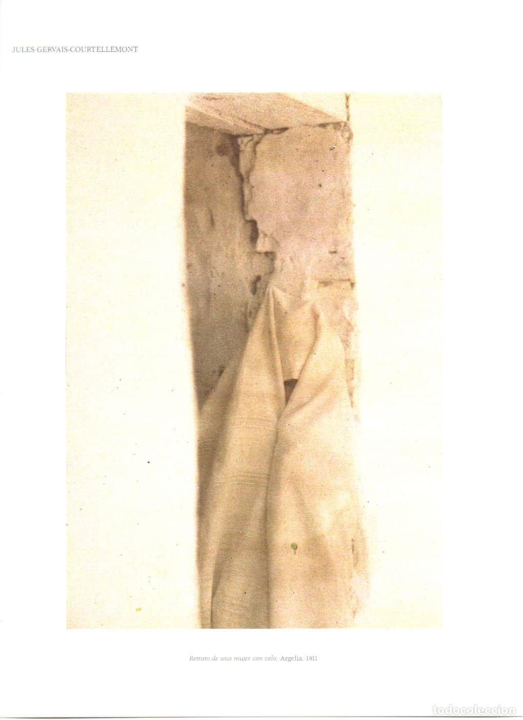 Altri oggetti di carta: LAMINA V55493: Retrato de una mujer con velo por J. Gervais-Courtellemont