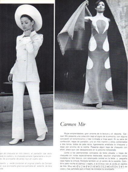 Outros artigos de papel: LAMINA V55795: Carmen Mir traje de chaqueta