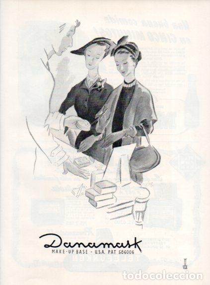 Outros artigos de papel: LAMINA V55537: Publicidad Danamask make-up base