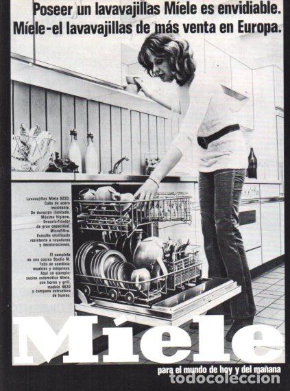 Outros artigos de papel: LAMINA V55805: Publicidad Miele lavavajillas