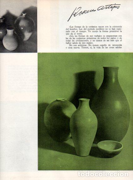Outros artigos de papel: LAMINA V55516: Ceramicas por Jose Llorens Artigas