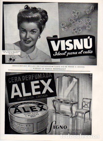 Outros artigos de papel: LAMINA V55552: Publicidad Visnu y Cera Alex