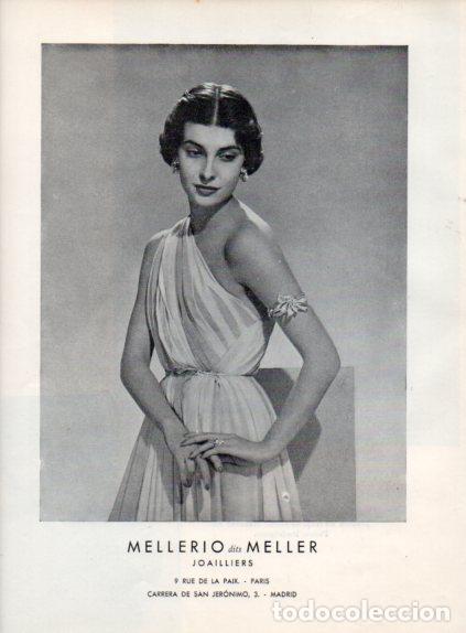 Collectionnisme Papier divers: LAMINA V55548: Publicidad Mellerio dits Meller Joailliers