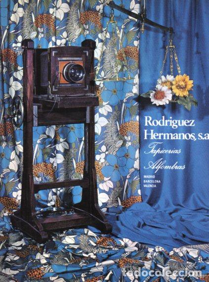 Collectionnisme Papier divers: LAMINA V55839: Publicidad Rodriguez Hermanos tapicerias y alfombras