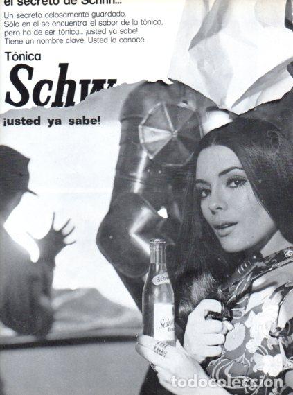 Collectionnisme Papier divers: LAMINA V55840: Publicidad tonica Schweppes