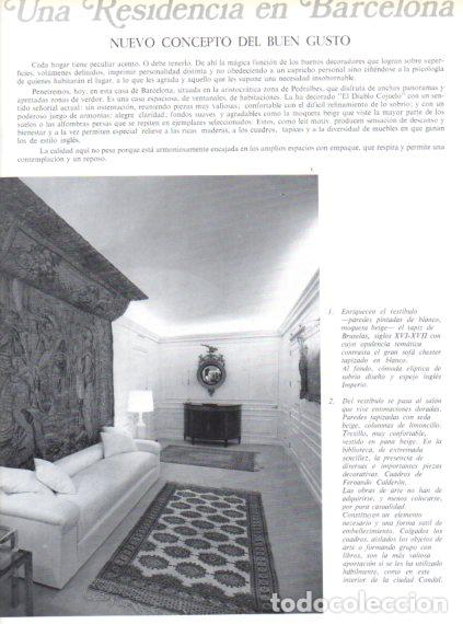 Collectionnisme Papier divers: LAMINA V55864: Vestibulo decorado por El Diablo Cojuelo en Pedralbes, Barcelona