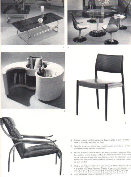 Collectionnisme Papier divers: LAMINA V55879: Poltrona Arflex de la XIII trienal de Milan