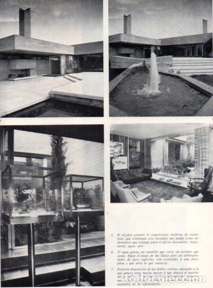 Collectionnisme Papier divers: LAMINA V55904: Arquitecto Javier Carvajal interior de su casa