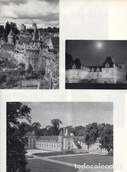 Collectionnisme Papier divers: LAMINA V55909: Castillos de Rigny Usse, Villandry y Fougeres