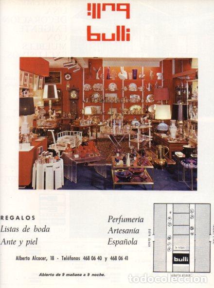 Altri oggetti di carta: LAMINA V55934: Publicidad Bulli Bulli en Madrid