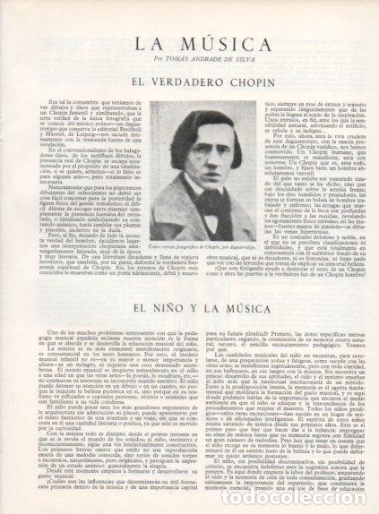 Altri oggetti di carta: LAMINA V55617: Chopin retrato fotografico por daguerrotipo