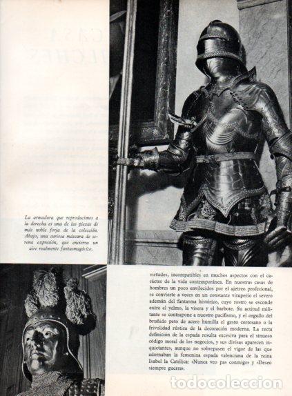 Collectionnisme Papier divers: LAMINA V55637: Armadura y mascara del Museo Lazaro Galdiano
