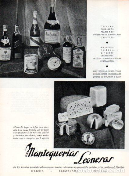 Collectionnisme Papier divers: LAMINA V55621: Publicidad Mantequerias Leonesas