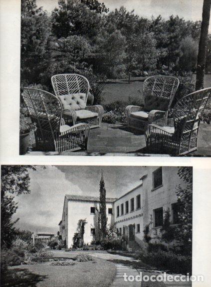 Collectionnisme Papier divers: LAMINA V55626: Vistas de la finca Baldairos en Sitges