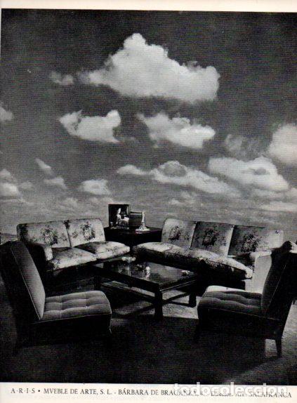 Collectionnisme Papier divers: LAMINA V55692: Publicidad ARIS mueble de arte