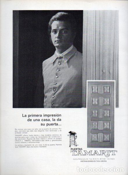 Collectionnisme Papier divers: LAMINA V56025: Publicidad Puertas Tamarit