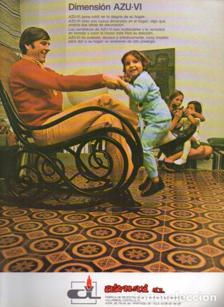 Collectionnisme Papier divers: LAMINA V56030: Publicidad AZUVI