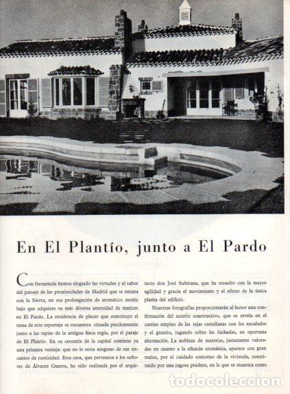 Collectionnisme Papier divers: LAMINA V55676: Casa de los Sres Alvarez Guerra en El Plantio