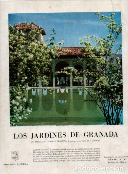 Collectionnisme Papier divers: LAMINA V55708: Publicidad Los Jardines de Granada
