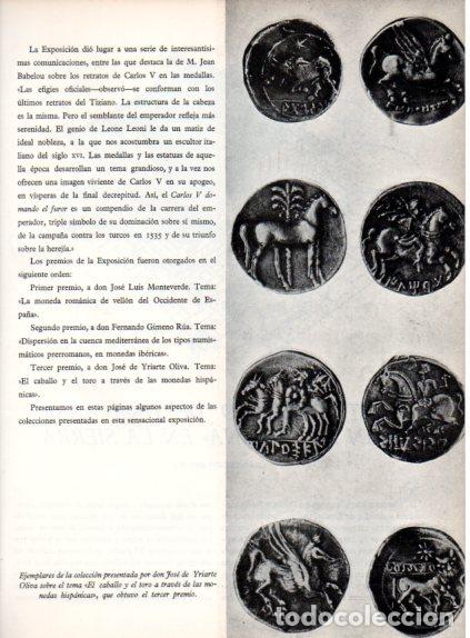 Collectionnisme Papier divers: LAMINA V55686: Monedas de la colecci&oacute;n de Jose de Yriarte Oliva sobre caballos