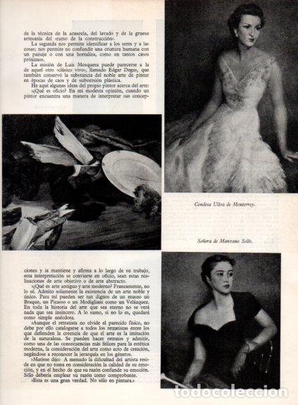 Collectionnisme Papier divers: LAMINA V55701: Condesa Ulloa de Monterrey y Sra. Manzano Solis por Luis Mosquera