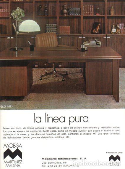 Sammelleidenschaft Andere Papierartikel: LAMINA V55772: Publicidad Mobisa Martinez Medina mobiliario