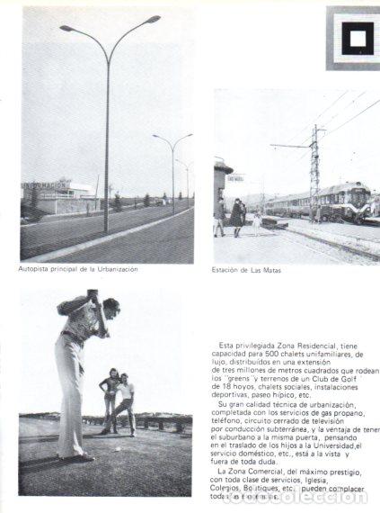 Sammelleidenschaft Andere Papierartikel: LAMINA V55793: Publicidad Nuevo Club de Golf de Madrid, vistas