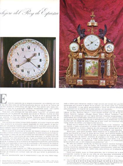 Paper Collecting Others: LAMINA V55781: Relojes por Fran&ccedil;ois-Louis Godon