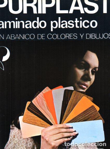 Paper Collecting Others: LAMINA V55786: Publicidad Puriplast laminado plastico