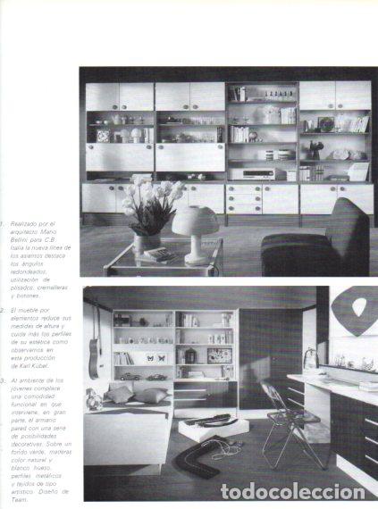 Outros artigos de papel: LAMINA V55821: Asientos de Bellini para C.B y mueble producido por Karl Kubel
