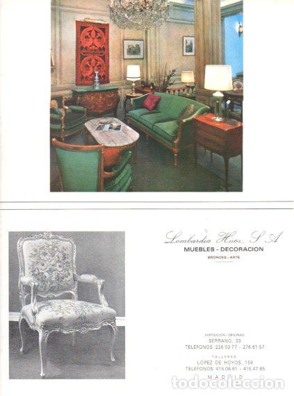 Outros artigos de papel: LAMINA V55826: Publicidad Lombardia Hnos, S.A., Madrid