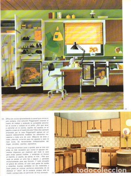 Otros art&iacute;culos de coleccionismo en papel: LAMINA V55868: Cocina Poggenpohl con office enmarcando una ventana