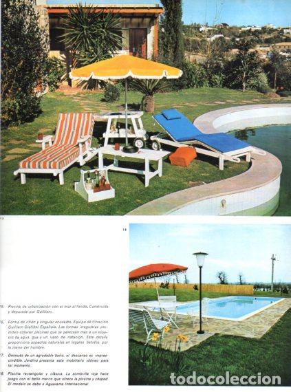 Collectionnisme Papier divers: LAMINA V55878: Mobiliario Jardino para piscinas