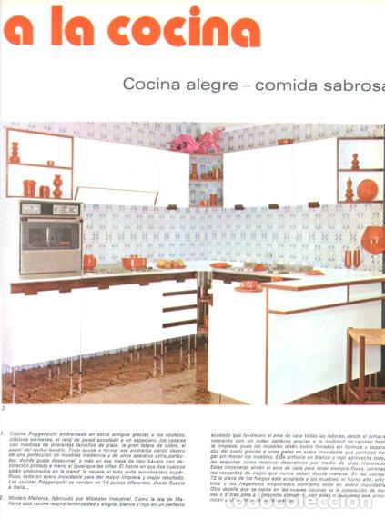 Collectionnisme Papier divers: LAMINA V55866: Cocina modelo Mallorca fabricado por Mostoles Industrial