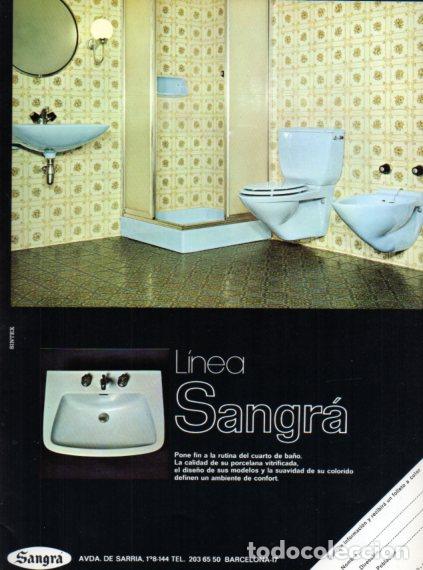 Collectionnisme Papier divers: LAMINA V55902: Publicidad Sanitarios Sangra