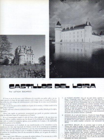Collectionnisme Papier divers: LAMINA V55908: Castillos de Le Plessis Bourre y Brissac