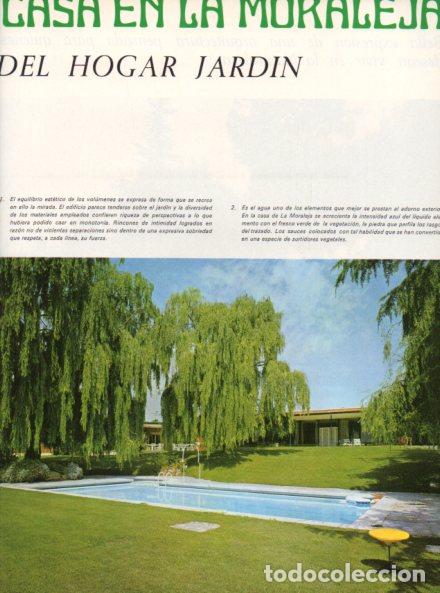 Collectionnisme Papier divers: LAMINA V55923: Casa en La Moraleja por Fernando Garcia Mercado, piscina