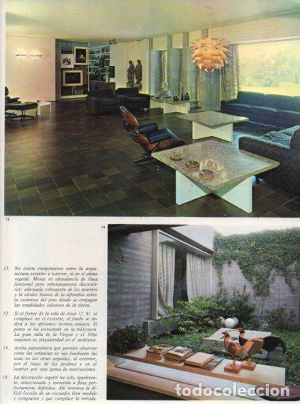 Outros artigos de papel: LAMINA V55906: Arquitecto Javier Carvajal interiores de su casa