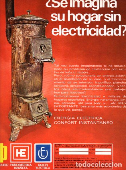Outros artigos de papel: LAMINA V55937: Publicidad Hidroelectrica Espa&ntilde;ola